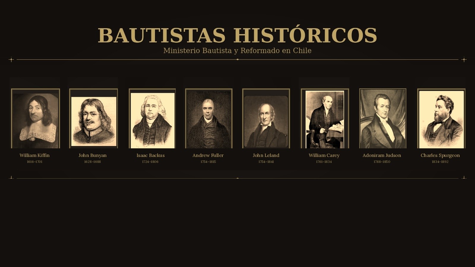 Bautistas Históricos